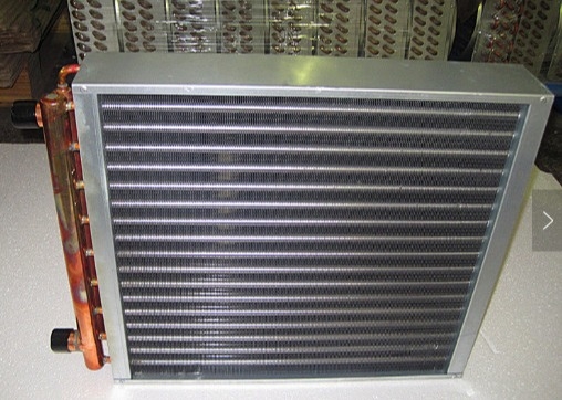 Tipo de aluminio cambiador de la aleta de calor tratado con la capa del polvo para prevenir la corrosión