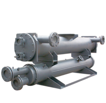 Tipo recto aleta de acero inoxidable de Shell Dry Expansion Type Evaporator