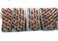 El tipo más fresco evaporativo tubos de la aleta de aire calor las bobinas del cambiador para los acondicionadores de aire industriales