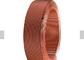Cobre material durable del cambiador de calor/nuez de atasco de cobre amarillo del hex. de Fifting del tubo