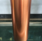 Categoría alimenticia del material del cambiador de calor del tubo del cobre de ISO9001 500Mpa