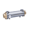Cambiador de calor del tubo de la cáscara de acero del cambiador de calor del aire acondicionado del refrigerador de agua