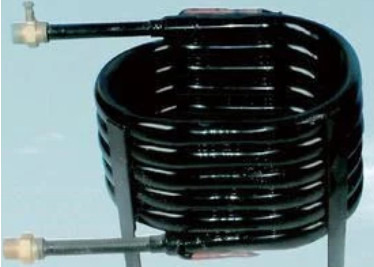 Cambiador de calor coaxial de cobre anti-refrigerent para un acuario más desapasible del aire/acondicionado