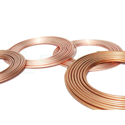 Manufacturers refrigeration 6mm Heat Exchanger Copper Pancake