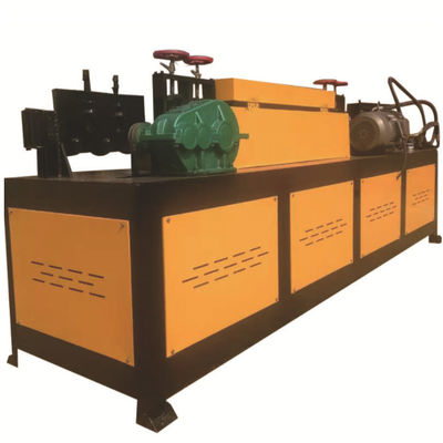 Tubo del poder 2.2kw de la tracción que endereza la máquina para las barras de acero en espiral