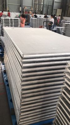 Cambiador de calor del microcanal, cambiador de calor de aluminio del aire acondicionado